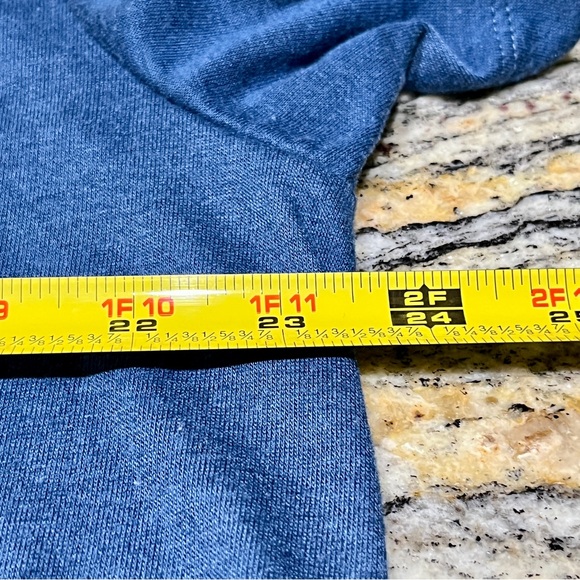 NORTH FACE Blue Flashdry Men's Polo Shirt Sz XL Short Sleeve Hiking Camping - Picture 7 of 8